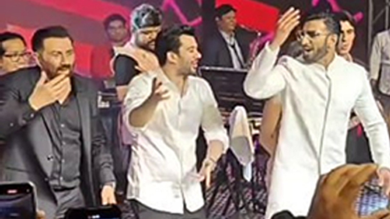 Karan Deol Drisha Acharya Wedding Reception: Sunny Deol Dance Inside Video Viral । Boldsky