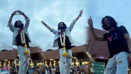 കാറിന്റെ മുകളിൽ കയറി നായക് നഹി പാടി വിഷ്ണു, ഇത് കാണേണ്ട കാഴ്ച