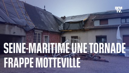 Seine-Maritime: une tornade frappe la commune de Motteville