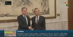 Antony Blinken inicia segunda y última jornada de visita oficial a China