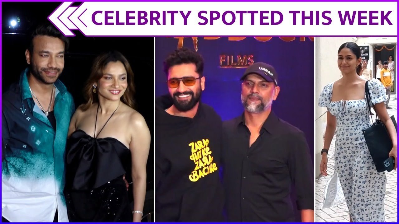 Celebrity Spotted This Week | Ankit Lokhande, Saiee Manjarekar