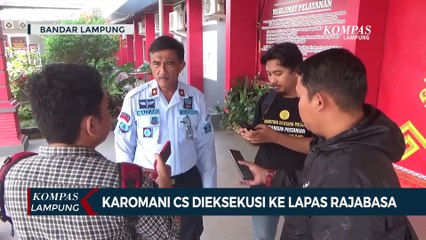 Karomani Cs Terpidana Korupsi Unila Dieksekusi ke Lapas Rajabasa