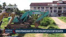 Seriusi Penanganan Pertambangan Ilegal, Polres Pohuwato Sita 10 Unit Excavator