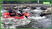 Dernier entrainement avant le championnat du monde pour l'équipe belge de rafting