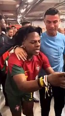 لحظات فرح هيستيرية في لقاء اليوتيوبر الشهير سبيد بكريستيانو رونالدو