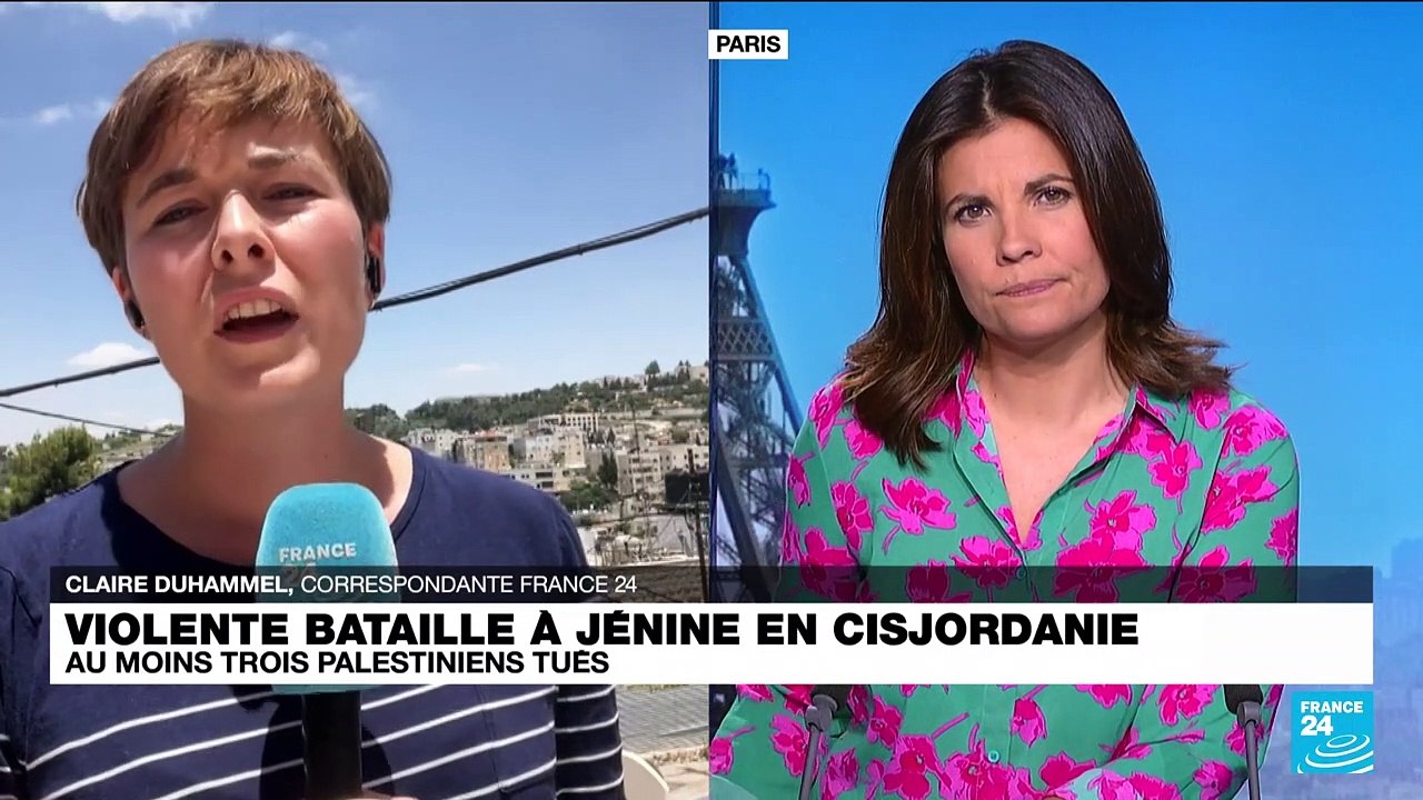 Violente bataille à Jénine en Cisjordanie : au moins trois palestiniens tués