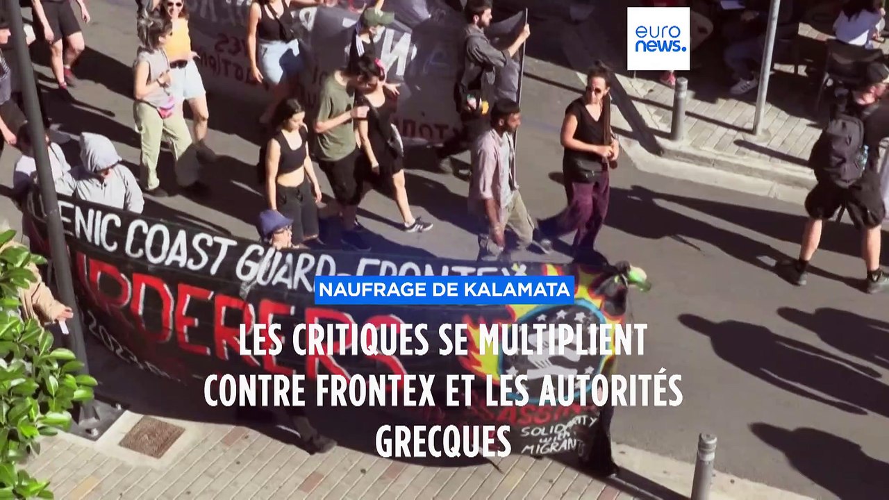 Naufrage de migrants au large de la Grèce : le rôle des garde-côtes en question