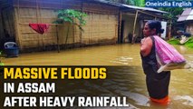 Assam floods: More than 33,000 people displaced, IMD issues red alert | Oneindia News