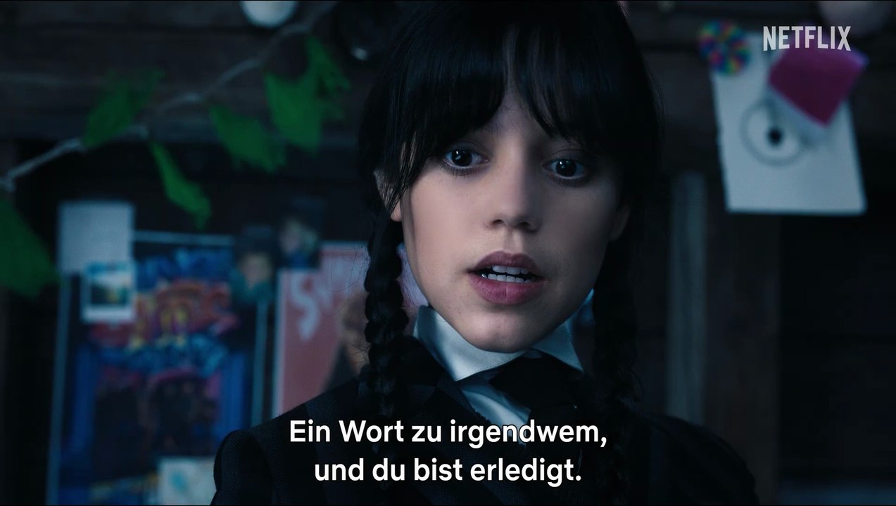 Wednesday - S02 Fantheorien mit dem Cast (Deutsche UT) HD