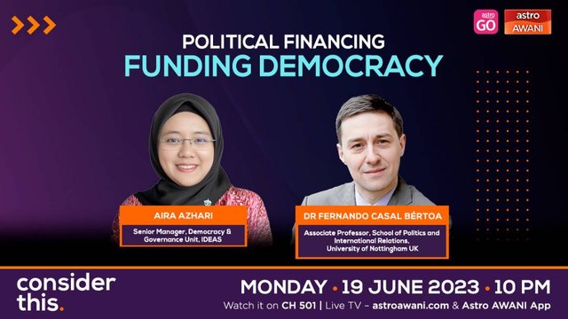 Consider This: Political Financing | Designing a Publicly Funded System