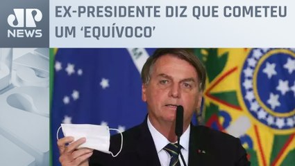 Bolsonaro se desculpa após divulgar informação falsa sobre vacina de Covid-19