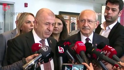 Ümit Özdağ, Kemal Kılıçdaroğlu'nu ziyaret etti