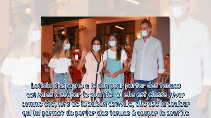 Letizia d’Espagne  retour sur ses plus beaux looks d’été