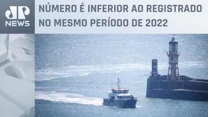 Mais de 10 mil migrantes cruzaram Canal da Mancha para Reino Unido desde janeiro
