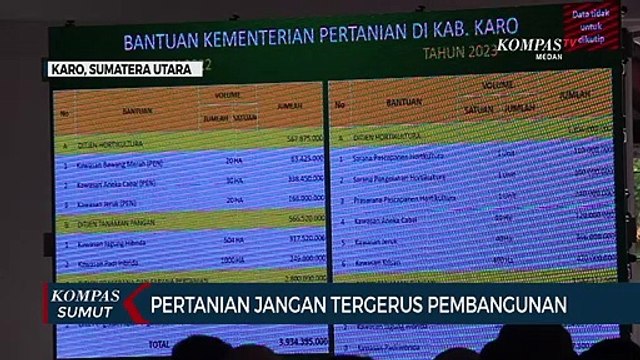 Kementerian Pertanian Bertemu dan Berdialog dengan Petani di Karo