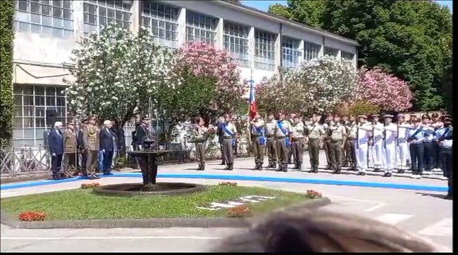 Firenze, il presidente Mattarella alle celebrazioni per i 170 anni dell'Istituto Farmaceutico Militare