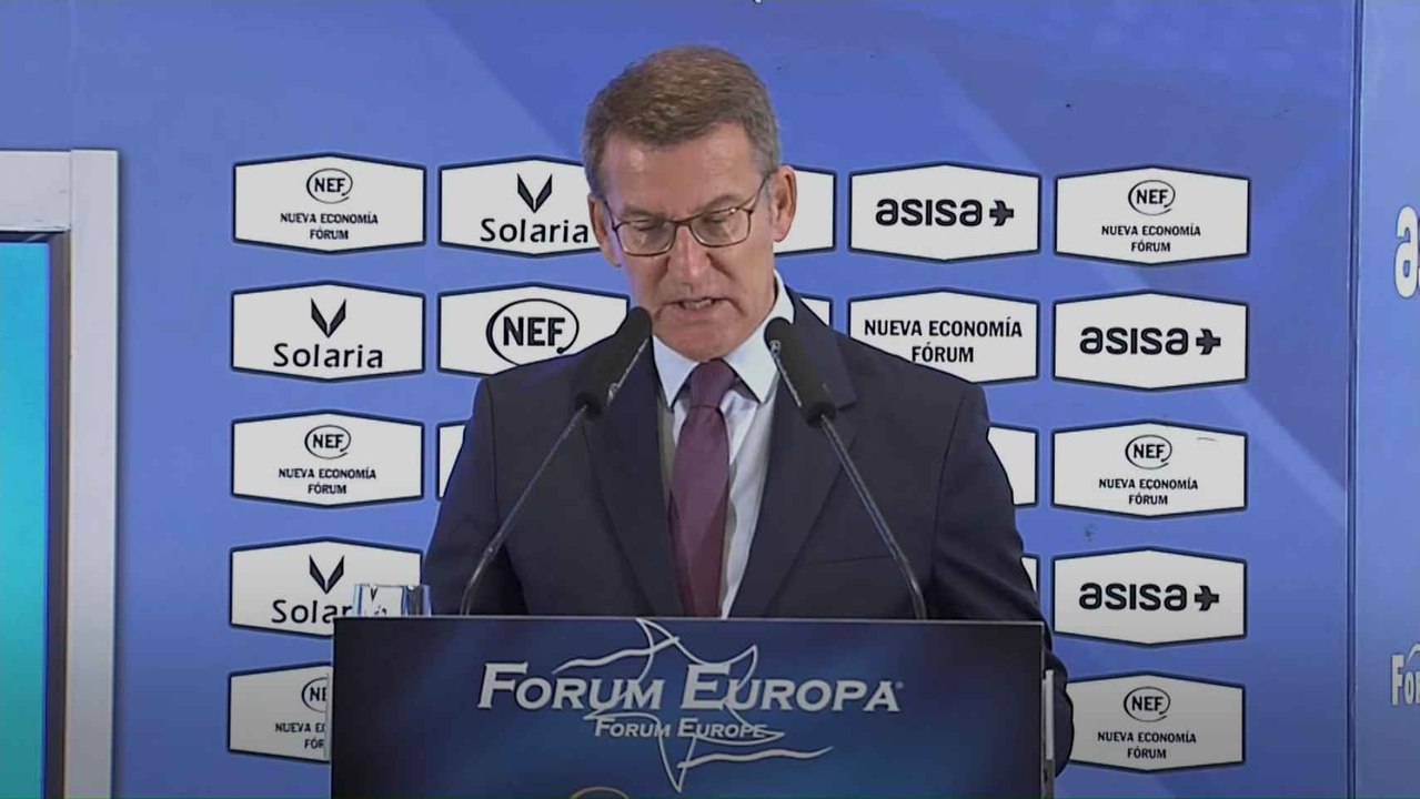 Feijóo promete revisar las leyes que ha aprobado Sánchez con el apoyo de Bildu
