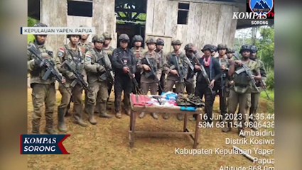 Markas KKB Yapen Digrebek, Polisi Sita Senpi Rakitan