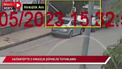 Gaziantep'te 3 ayrı hırsızlıktan aranan şüpheliler tutuklandı