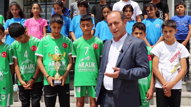 IĞDIR - Türkiye şampiyonu öğrenciler, Okul Sporları Dünya Şampiyonası'na hazırlanıyor