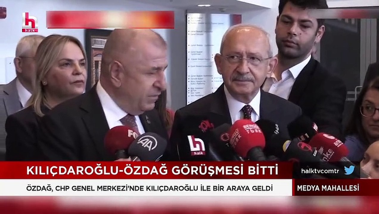Seçim sonrası ilk görüşme! Kılıçdaroğlu ile kamera karşısına geçen Özdağ, verdiği detayla daha ilk dakikada bombayı patlattı