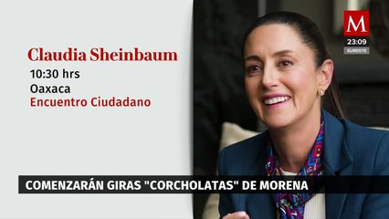 Arrancan hoy las corcholatas sus recorridos por todo el país