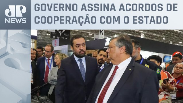 Flávio Dino se encontra com o governador Cláudio Castro para discutir segurança no Rio