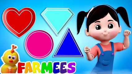 Shapes Song, Preschool Educational Learning Videos