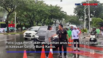 Lebih dari 5.000 Personel Polisi Diterjunkan Amankan Pertandingan Indonesia Vs Argentina