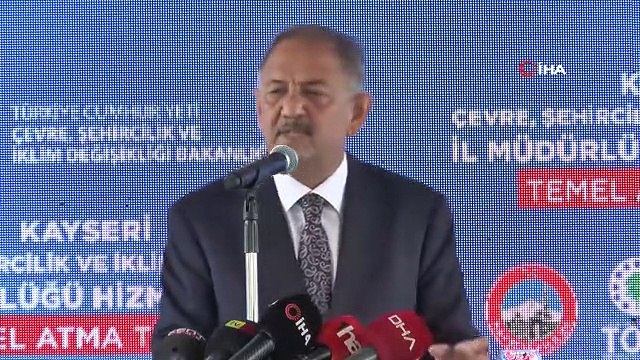 Bakan Özhaseki: Deprem bölgesindeki kent merkezlerinde 'Yerinde Dönüşüm' yapacağız