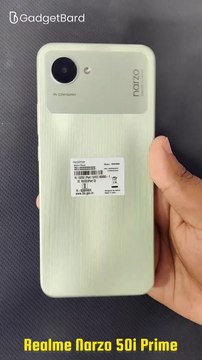 Realme Narzo 50i Prime Look, Specs & Design