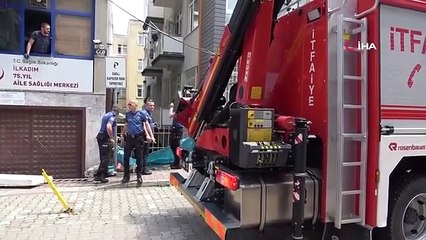 Samsun'da yıkım çalışması sırasında 1 işçi hayatını kaybetti