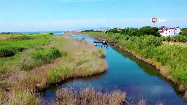 Balıkesir Büyükşehir Belediyesi, Hem Karadan Hem Havadan Haşere İle Mücadele Ediyor
