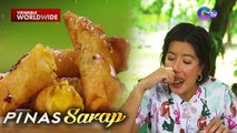 Turon, peach at mangga ang laman?! | Pinas Sarap