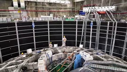 Çin'in Jiangmen Kentinde Yeraltı Nötrino Gözlemevi İnşa Ediliyor
