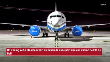 Le mystère plane toujours autour du Boeing 737 abandonné découvert dans un champ de l’île de Bali !