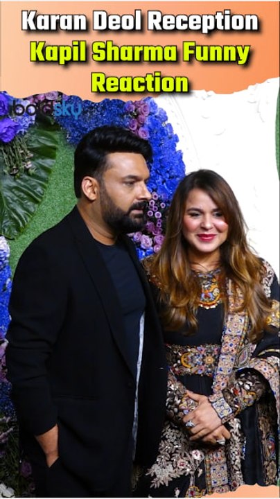 Karan Deol Reception Kapil Sharma Funny Moments