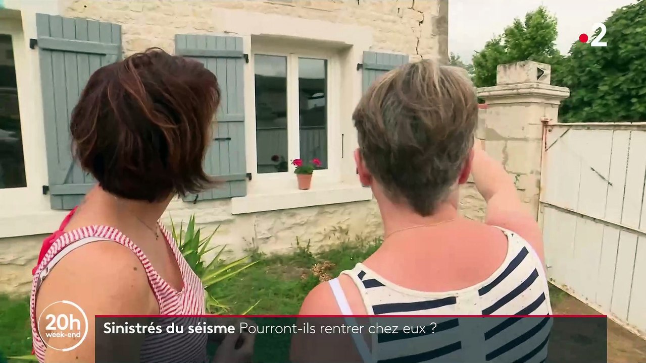 Séisme dans l'Ouest de la France : Les sinistrés pourront-ils rentrer chez eux ? - Reportage de France 2