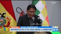 Ministro Lima sobre anteproyecto de ley contra la corrupción