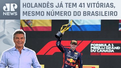 Alex Ruffo: Verstappen vence GP do Canadá e iguala marca de Senna