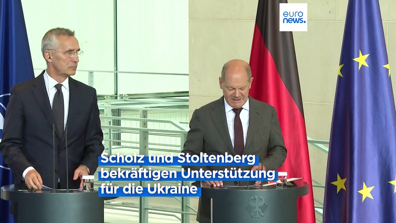 Letzter Deutschland-Besuch als NATO-Generalsekretär? Stoltenberg führt Gespräche mit Scholz