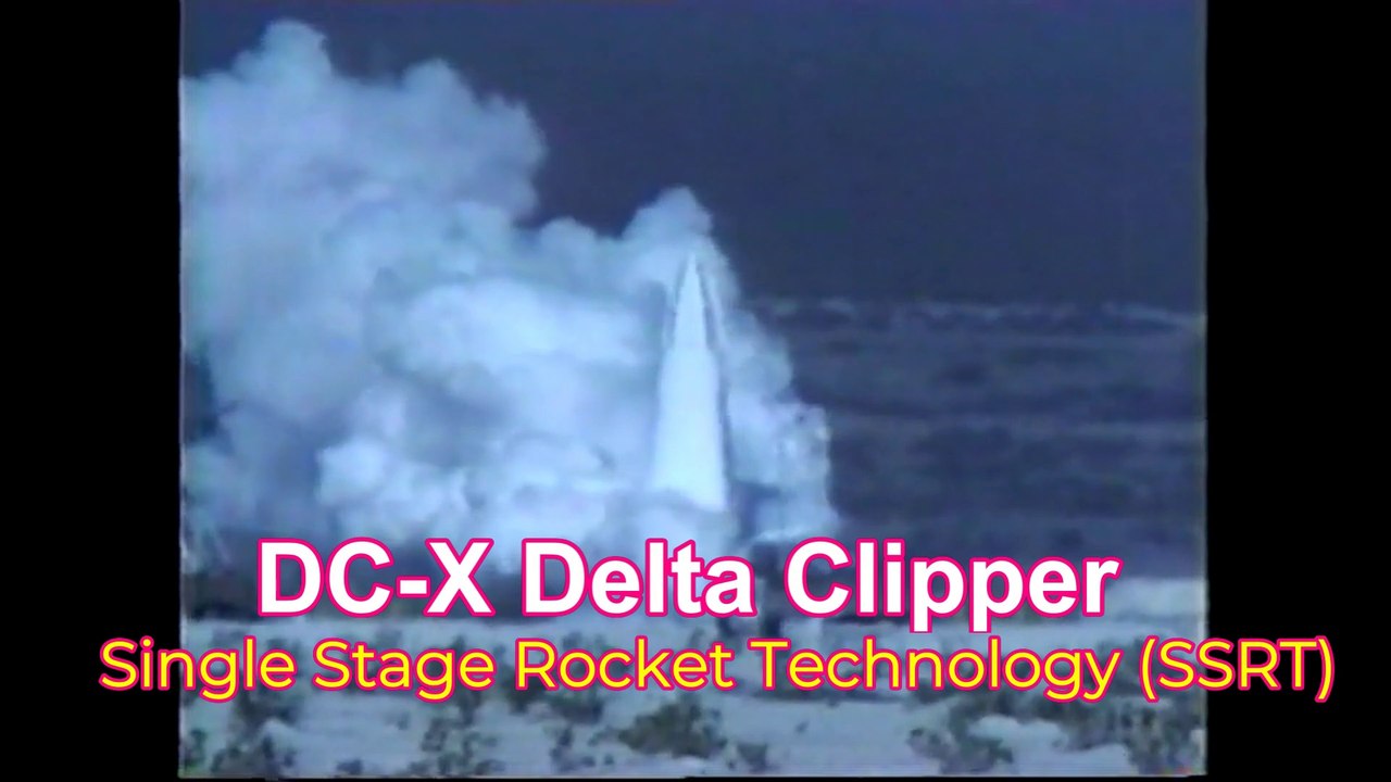 DC-X Delta Clipper Reusable Rocket Vehicle Flight Testing