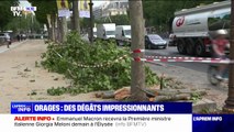 Toitures envolées, lampadaires cassés: les dégâts impressionnants causés par les violents orages de dimanche en France