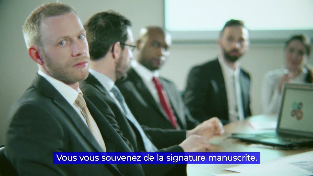 #SignatureÉlectronique | Vous vous souvenez de la signature manuscrite ?