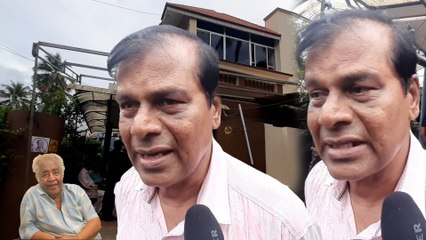 പൂജപ്പുര രവിയെ കുറിച്ചോർത്ത് വിങ്ങിപ്പൊട്ടി പൂജപ്പുര രാധാകൃഷ്ണൻ