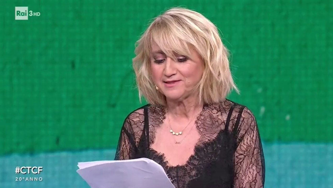 Luciana Littizzetto, l'ultima lettera a Che tempo che fa