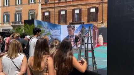 Tom Cruise a Roma per l'anteprima mondiale di Mission Impossibile