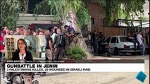 Gunbattle in Jenin: At least 3 Palestinians killed, 29 others wounded in Israeli raid