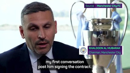 Haaland vowed to win Champions League for Man City chairman