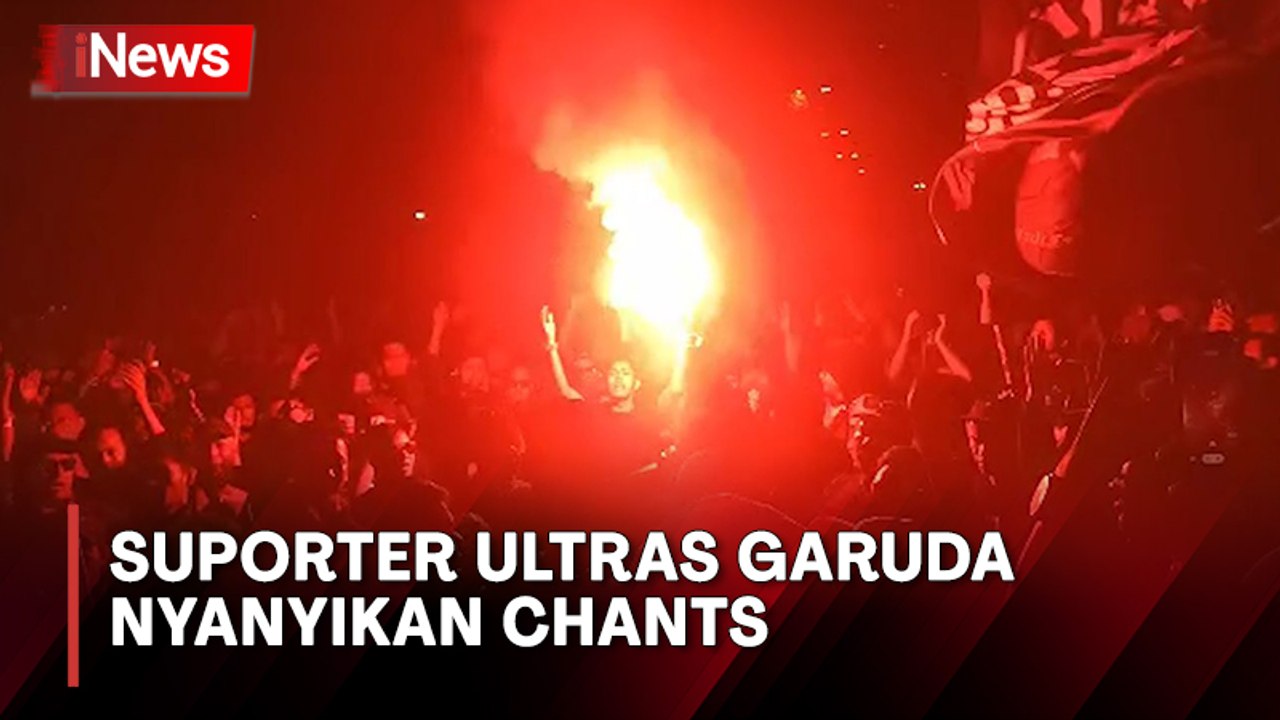 Berpakaian Serba Hitam, Suporter Ultras Garuda...